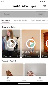BlushChicBoutique screenshot 0
