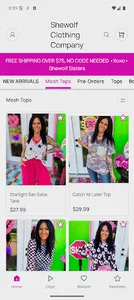 Shewolf Clothing Company screenshot 0