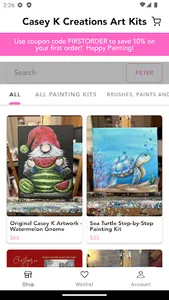 Casey K Creations Art Kits screenshot 0