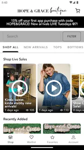 Hope & Grace Boutique screenshot 0