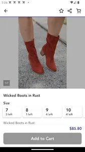 lipstick and flats market screenshot 1