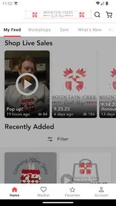 Mountain Creek Quilt Shop screenshot 0