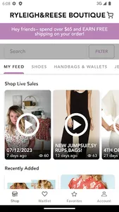 RYLEIGH&REESE BOUTIQUE screenshot 0