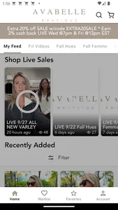 Avabelle Boutique screenshot 0
