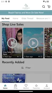 Seaside Quilting Supplies LLC screenshot 0