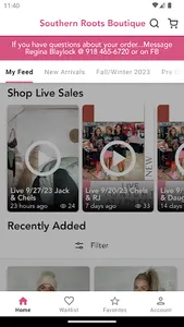Southern Roots Boutique screenshot 0