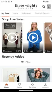 Three Eighty Boutique screenshot 0