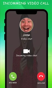 Junya1gou Funy Video fake call screenshot 4