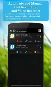 Call recorder: CallRec screenshot 0