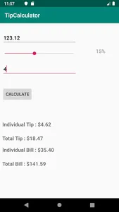 Tip Calculator screenshot 1