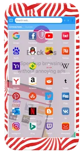 Candy Earth  Privacy Browser:  screenshot 0