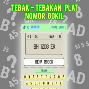 Tebak Plat Nomor screenshot 1