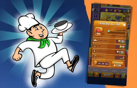 Idle Restaurant City | Şef screenshot 6