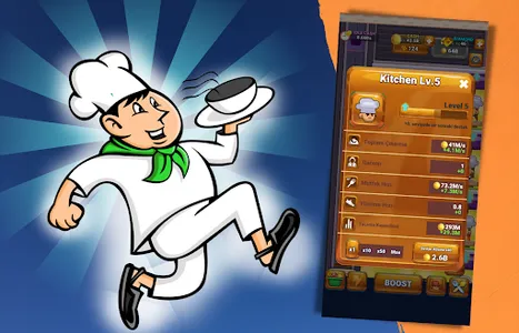Idle Restaurant City | Şef screenshot 8