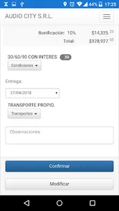 Castor Pedidos screenshot 6