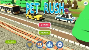 Pet Rush - Cross Road Game screenshot 1
