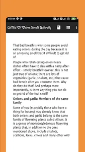 Get Rid Of Onion Breath Natura screenshot 2