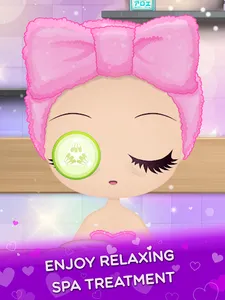 Chibi Dress Up Beauty Salon screenshot 1