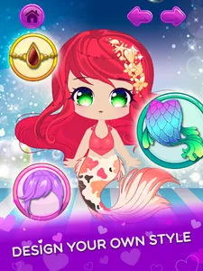 Chibi Dress Up Beauty Salon screenshot 15