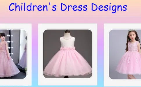 Children's Dress Designs screenshot 0