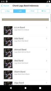 Chord Kunci Gitar Band screenshot 2