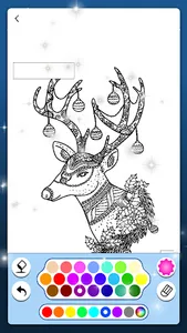 Christmas Coloring- Joy Paint screenshot 1