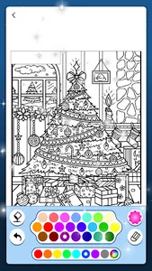 Christmas Coloring- Joy Paint screenshot 2