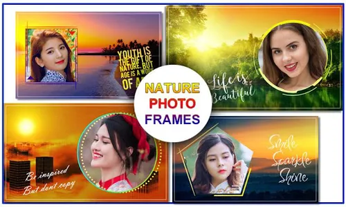 Nature Photo Frames & Text, St screenshot 6