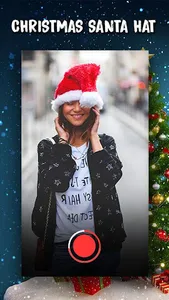 Christmas Santa Hat Face Maker screenshot 15