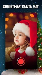 Christmas Santa Hat Face Maker screenshot 19