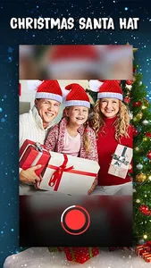 Christmas Santa Hat Face Maker screenshot 20