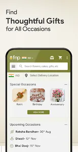 FNP: Gifts, Flowers, Cakes App screenshot 9