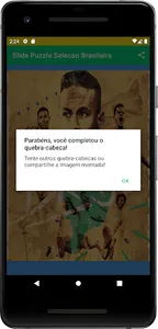 Slide Puzzles Brazilian Soccer screenshot 1