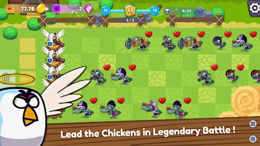 Idle Merge Chicken War screenshot 19