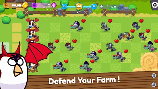 Idle Merge Chicken War screenshot 2