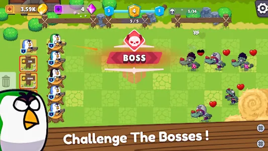 Idle Merge Chicken War screenshot 22