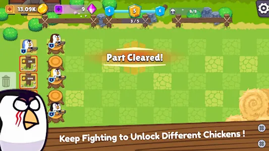 Idle Merge Chicken War screenshot 5