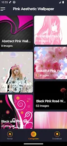 Pink Aesthetic Live Wallpaper screenshot 12