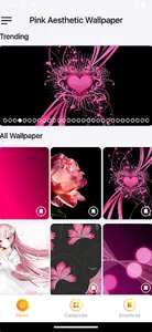 Pink Aesthetic Live Wallpaper screenshot 9