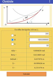 Clotoide screenshot 1