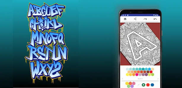 Alphabet Coloring Book screenshot 0