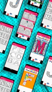 Alphabet Coloring Book screenshot 1