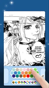 العاب تلوين انمي بنات - تلوين screenshot 7