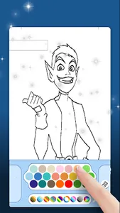Titans Coloring Book-Teen Hero screenshot 3