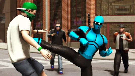 Blue Ninja : Superhero Game screenshot 0