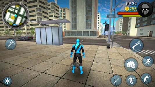 Blue Ninja : Superhero Game screenshot 10