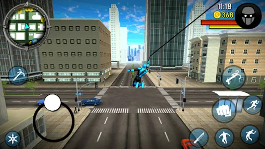 Blue Ninja : Superhero Game screenshot 12