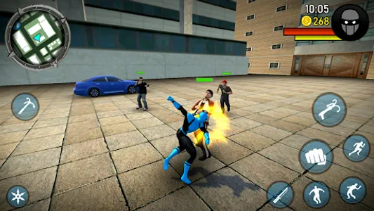 Blue Ninja : Superhero Game screenshot 13