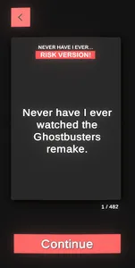 Never have I ever... risk vers screenshot 1