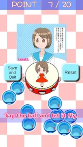 Tambourine idol easy-cartoon screenshot 1
